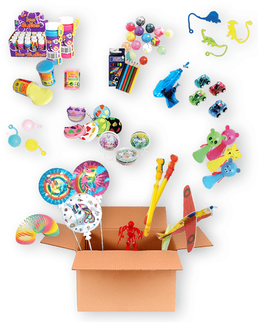 Packs kermesse avec sélection de jouets, lots et récompenses