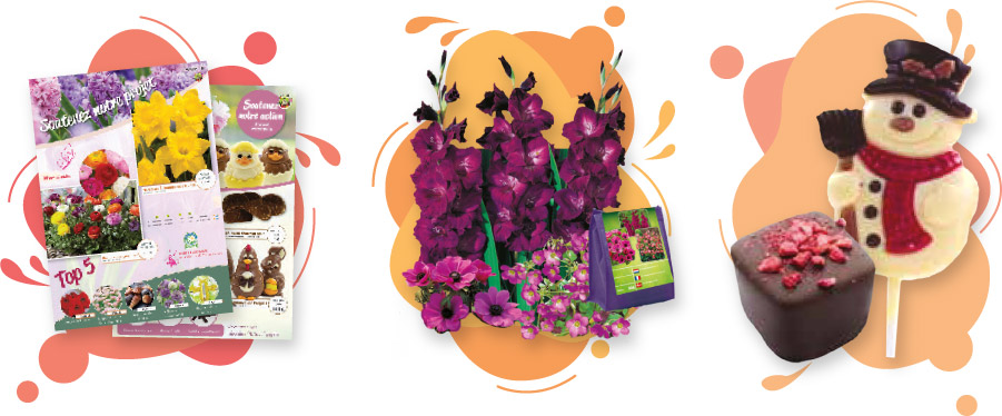 Vente de fleurs et de chocolats pour financer les projets scolaires