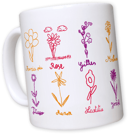 Mug / Tasse personnalisée pour la vente de l'école