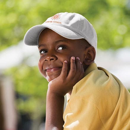 Casquette customisée avec le logo de l'école