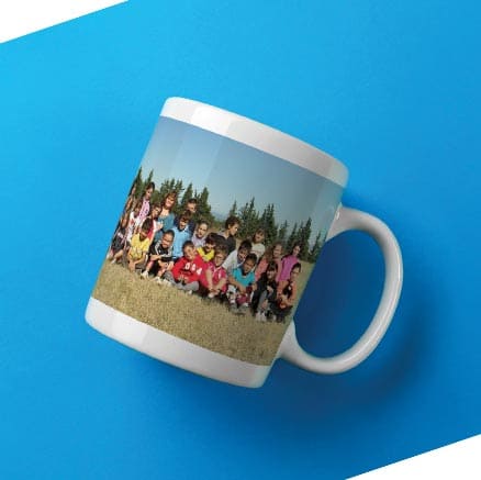 Mug customisé avec le logo ou la photo de l'école