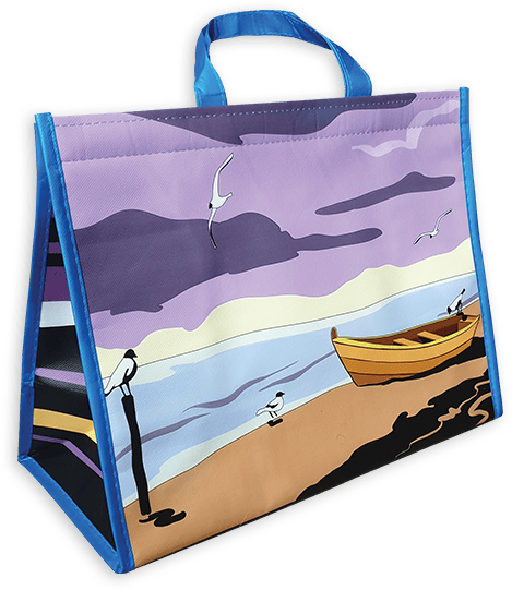 Sac isotherme personnalisé avec le logo de l'école ou de l'association