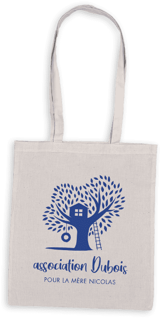 Sac tote bag personnalisé pour la vente de l'école