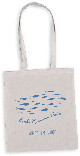 Sac tote bag pour l'association de parents d'élèves