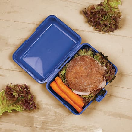 Boîte à goûter customisée par les enfants pour l'école