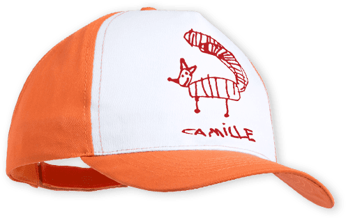 Casquette personnalisée pour la vente de l'école